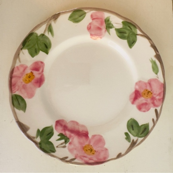 VTG Franciscan Desert Rose TWO dinner plates 10.75 Made in England - Picture 4 of 7